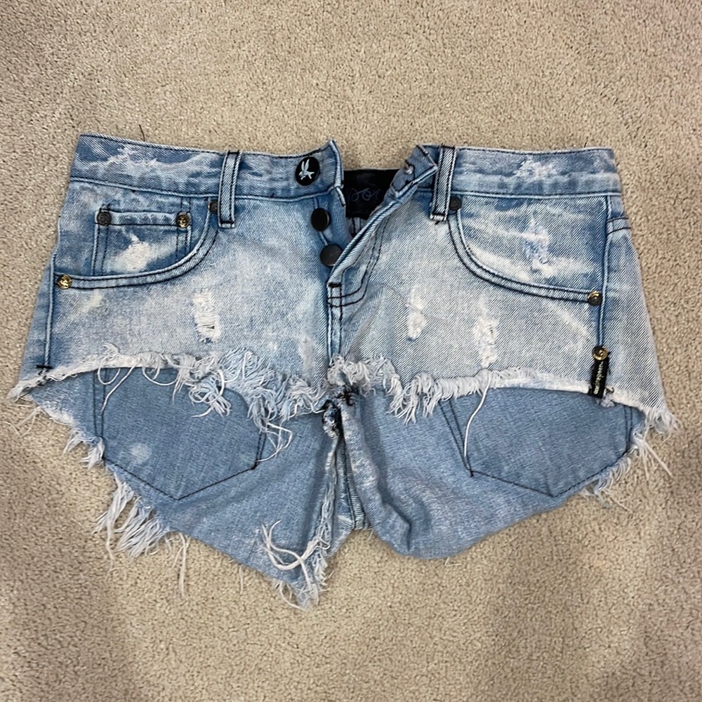 ONE TEASPOON Jean Shorts